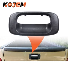 Tailgate Handle Bezel Cover Black For GMC SIERRA Chevy SILVERADO 1500 1999-2007