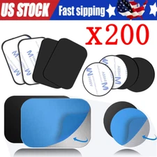 Metal Plates Adhesive Sticker Replace For Magnetic Car Mount Phone Holder lot