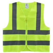 Solid Mesh High Visibility Safety Vest, ANSI/ ISEA 107-2010