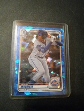 2020 Bowman Chrome Prospects Blue Sapphire Ronny Mauricio