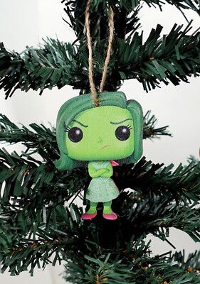 Disney Pixar Inside Out Disgust Christmas Ornament Holiday Tree Decor Xmas 2D