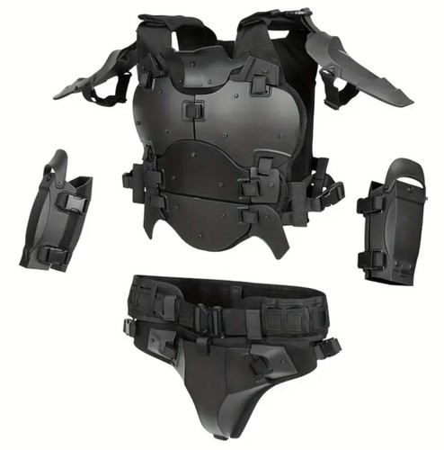 Polycarbonate Riot Gear Full Set For Hardcore Cosplay And Protection - Picture 2 of 6
