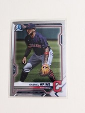 2021 Bowman Chrome prospects Gabriel arias bcp-172 Cleveland guardians 