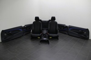 BMW 4er F32 Innenausstattung Sitze Sport Leder Memory M Sportpaket SHZ schwarz