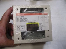 WIREMOLD 2G EXT DEEP DEVICE BOX-FOG WHITE 2444-2FW