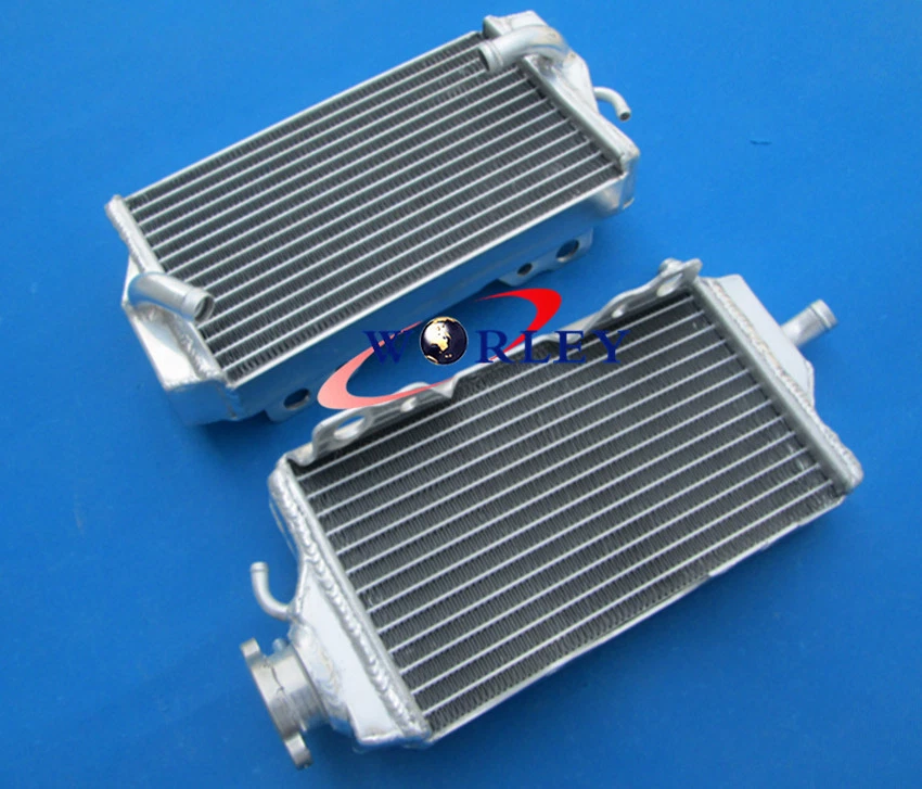 aluminium radiator & red hose for Honda CR125 CR125R CR 125R 2000 2001 00 01 - Image 4 of 4