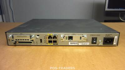 Cisco 1841 V05 Router 2-Ports FE LAN Integrated Services INCL 1x HWIC 1ADSL Mod