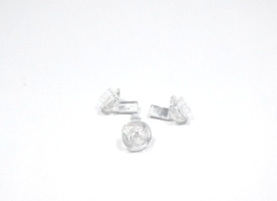 LEGO 3 Trans Clear Posing Stand Connector Utensil H2