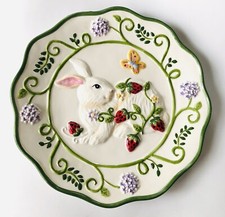 Astor Lane Easter Bunny Rabbit Hand Painted 3...