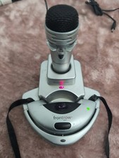 4x Front Row Pro Phonic Ear 950c Microphone Pendant & Charger Base W/ 940tm Mic