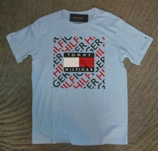 Tommy Hilfiger Boys Blue T-Shirt - Size L 16-18 - NWT