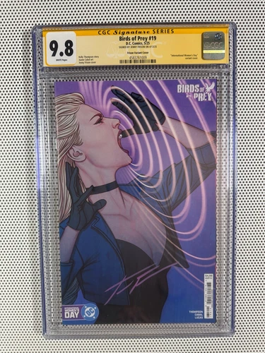 Birds of Prey #19 2025 DC Comics 1st Print Signed Jenny Frison Variant CGC 9.8