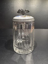 Studentenkrug Hessen 0,3 L. 1909 Mathemat. Naturwissensch. Verein seis Panier!