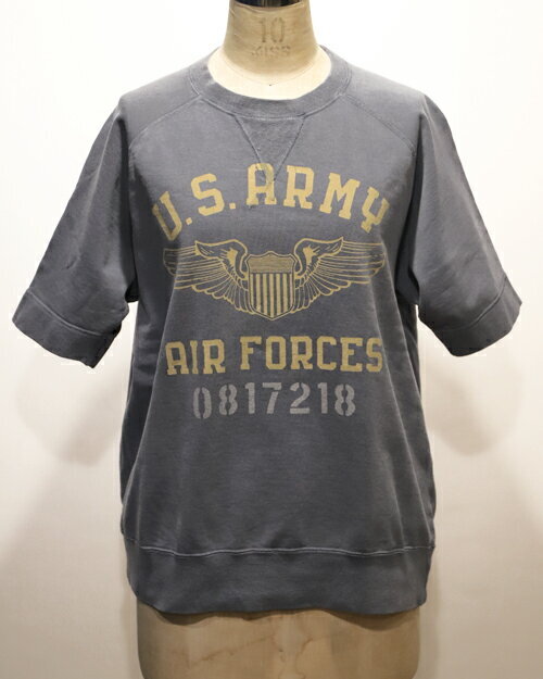 トップス TOYS McCOY SHORT SLEEVE SWEAT SHIRT TOYS McCOY Plain Short Sleeve Sweatshirt Men's Solid Color