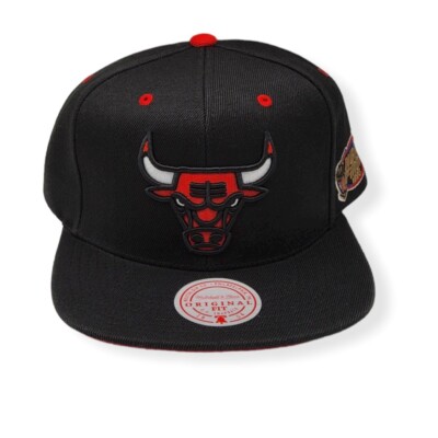 Mitchell & Ness Chicago Bulls The Champs 1996 Finals Adjustable Snapback Hat Cap