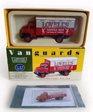 VANGUARDS 1:64 LEYLAND COMET BOX VAN LOVELL’S VA18004 LIMITED EDITION MIB BOXED 