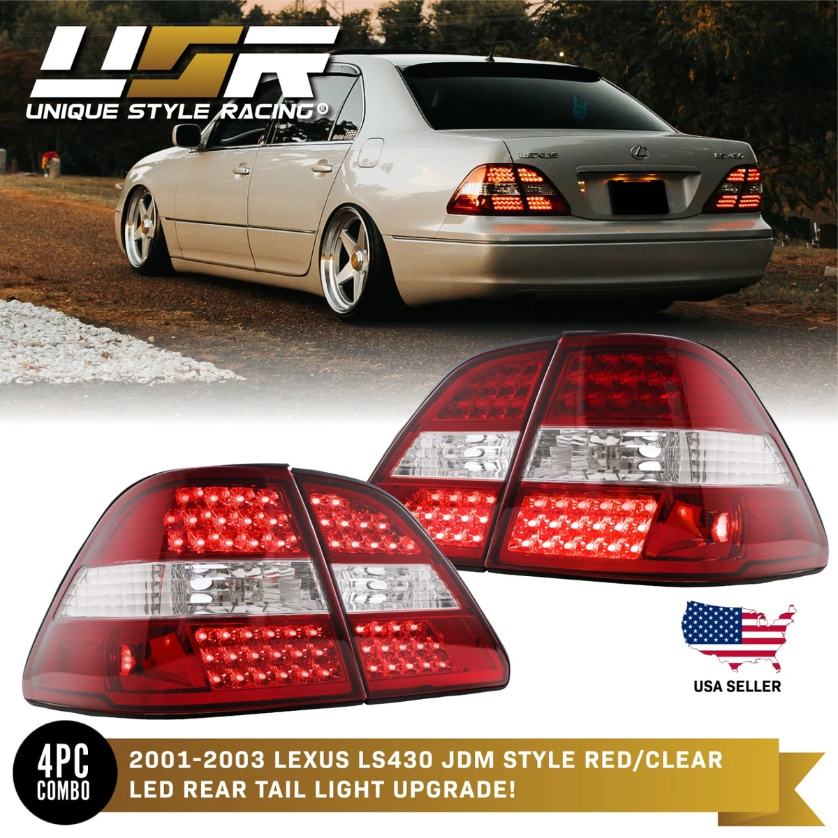 Tail Lights for Lexus LS430 for sale | eBay