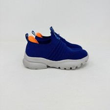 Skechers Razor Flex Royal Blue Slip On Low Top Comfort Shoes Toddler Size 7