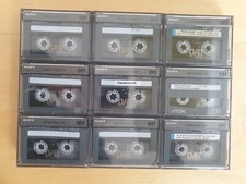 Cassetta 9 DAT SONY DT 120 Min Collezione Cassette Tape High Density Recording