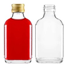 Glasflaschen 100ml Leere Flasche Kappe Weinflasche Tinkturflasche Liköre Saft M2