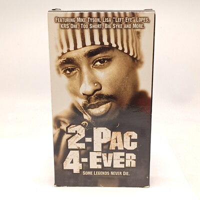 2 Pac 4 Ever VHS Some Legends Never Die Rare,  Great condition. Pre-owned 