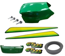 New Upper & Lower Hood/Bumper/LH&RH Stickers Fits John Deere GT225 UP S/N