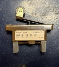 SQUARE D AC PILOT DUTY Limit Switch 9007AB1S2 SNAP SWITCH 9007 600VAC