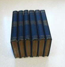 VICTORIAN ANTIQUE 1891 THE MIGNON EDITION 6 VOLUMES SET THE WORKS OF SHAKESPERE