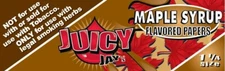 Juicy Jay's 1 1/4 Rolling Papers Maple Syrup Flavored Jays USA SHPD Best Price!