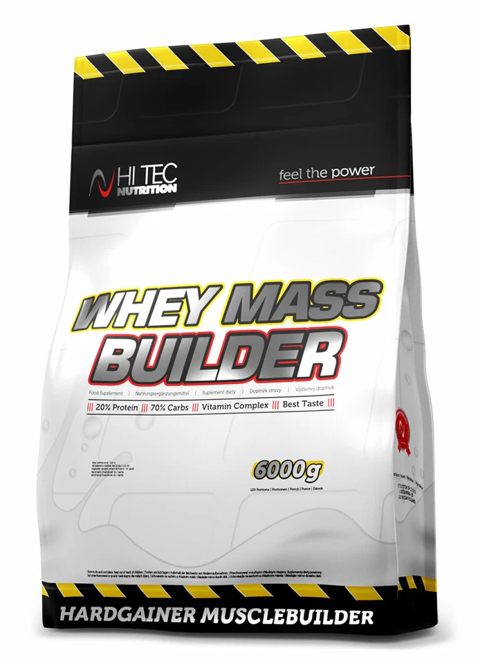 Hi Tec Nutrition - Whey Mass Builder - 6000g - Mass Gainer