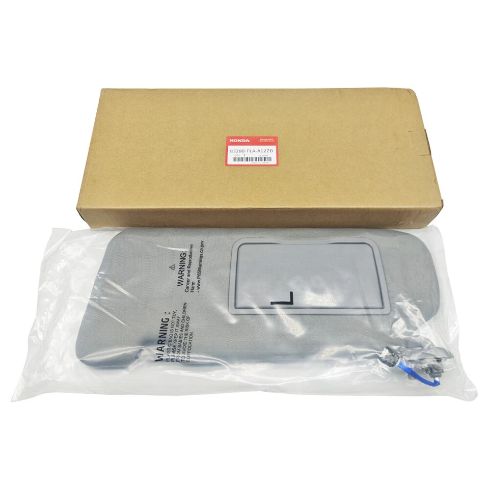 Sun Visor Gray W/Mirror Left Driver 83280-TLA-A12ZB For 2017-22 Honda CR-V Foto 2 de 4