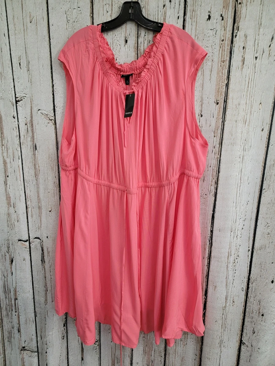 Torrid coral cheap dress
