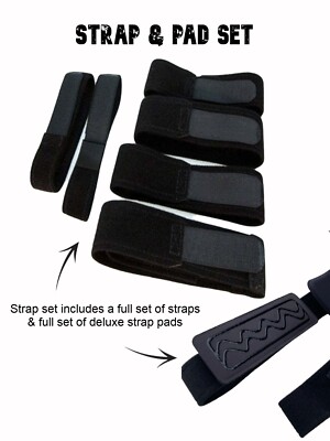 Kniebandage Teile - Ersatzgurte & Pad Set - CTi3, DonJoy, Ossur, Breg