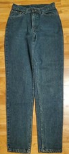 Vintage 80s Made In USA Green Womens Levis 512 Taper Leg High Rise Size 9M