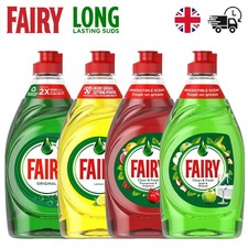 Fairy Washing Up Liquid Kitchen Dish Cleaner Original Lemon Pomegranate 320ml