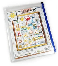 Design Works Crafts Ocean ABC Counted Cross Stitch Kit #2530 NEW Krista Hamrick