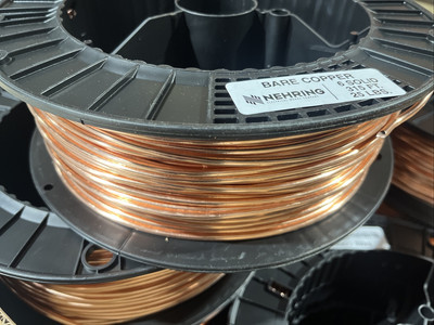 Bare Copper Solid 6AWG 315ft