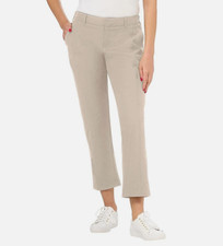 Kirkland Signature Women's Travel Pant, Size 4, Tan new with imperfection