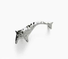 Michael Aram Giraffe Drawer Cabinet Pull Handle  Silver Tone 231082- 5 Pieces  