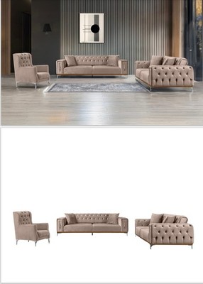 COLONIA 3+2+1 Sofa-Set, verschiedene Farben & Schlaffunktion & NEU sofort