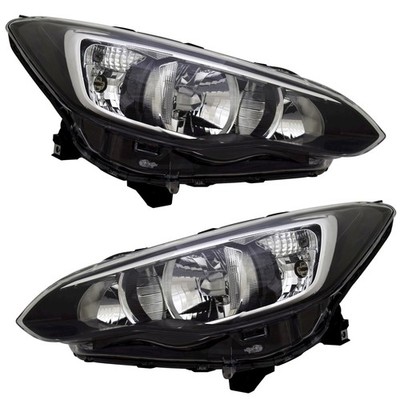 TYC Scheinwerfer Set für Subaru Impreza + XV GT 2017- HB3 H11 LWR Stellmotor