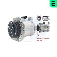 ERA Kompressor Klimaanlage 670090 12V FüR Ford MAX WA6 Mondeo 4 BA7 Turnier V70