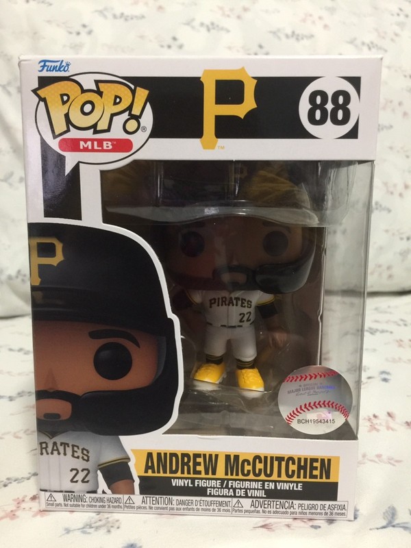 FUNKO POP! M.L.B. / PIRATES / ANDREW MCCUTCHEN #88/ COMES IN PROTECTOR