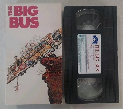 The Big Bus (VHS Tape, 1976) Joseph Bologna, Stockard Channing, & John Beck