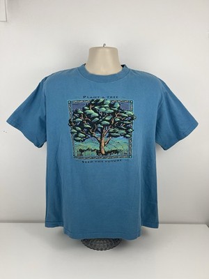 VTG Harborside Graphics Plant A Tree Seed The Future T Shirt Men Size XL USA EUC