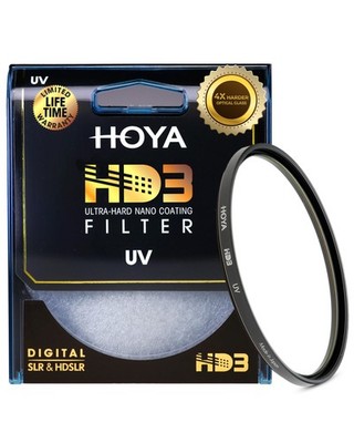 Hoya HD3 UV Protector Filter 58mm Optical Glass Scratch Resistant Lens Protec...