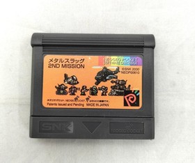 Neo Geo Pocket Software Model Number Metal Slug 2ND MISSION SNK