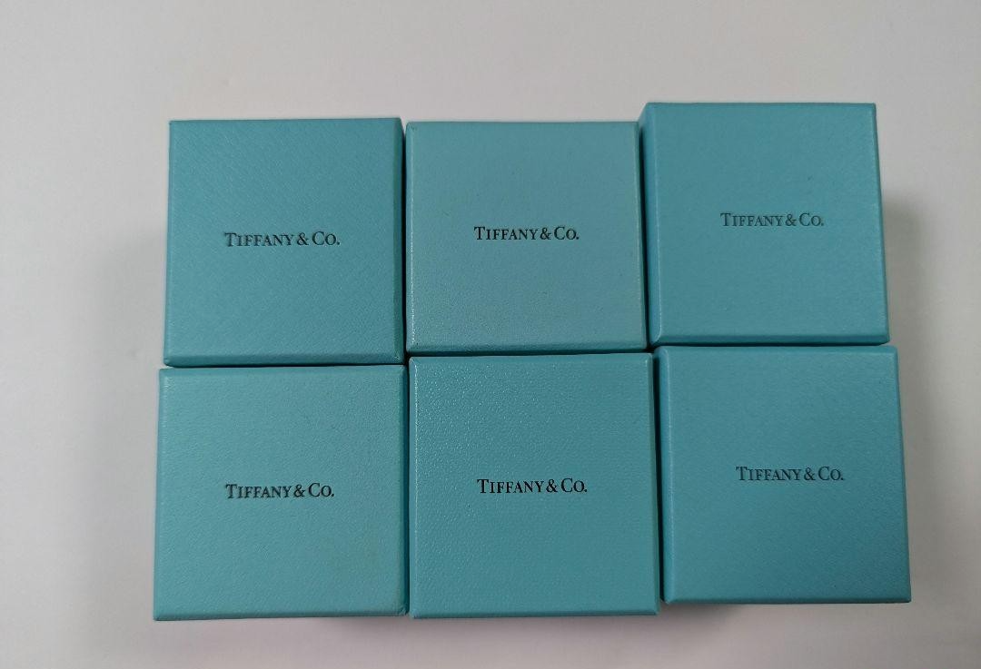 Tiffany Jewelry Box Empty Box Ring Accessory Case Used From Japan F/S