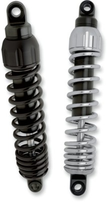 Progressive 444 Black 13'' Heavy Duty Rear Shocks for 91-17 Harley Dyna FXDB FXDC