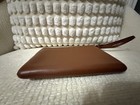 Coach Brown Wristlet with Logo — photo 2